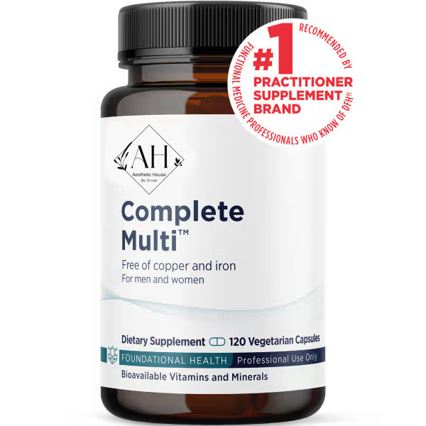 DFH Complete Multi™ (Free of Copper and Iron) - 120 capsules